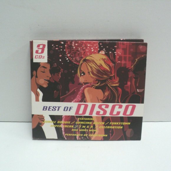 Best of Disco Set of 3 CD's by Countdown Singers 2004 Madacy, Canada 50 Songs - Picture 1 of 3
